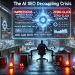 The Great Decoupling: AI Overviews Kill Zero Click SEO Traffic