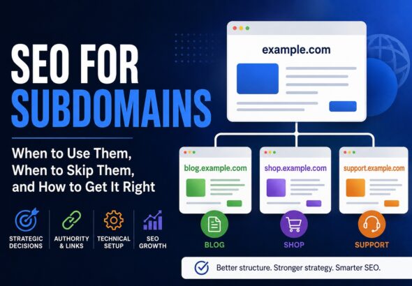 SEO for Subdomains: When to Use Them, When to Skip Them, and How to Get It Right